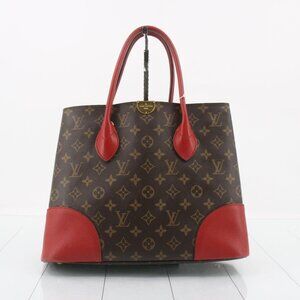 LV Mono/Red Bag (shown live)